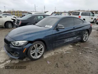 2015 BMW 4 Series 428i xDrive with VIN WBA3N5C5XFK198714, listed as a Copart auction lot 49602865 with 100,664 mi miles and Salvage Title. Bid and sale history available at carsss.com. Image 1.