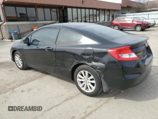 2012 Honda Civic Cpe EX with VIN 2HGFG3B86CH539704, listed as a Copart auction lot 50049735 with 132,830 mi miles and Salvage Title. Bid and sale history available at carsss.com. Image 2.