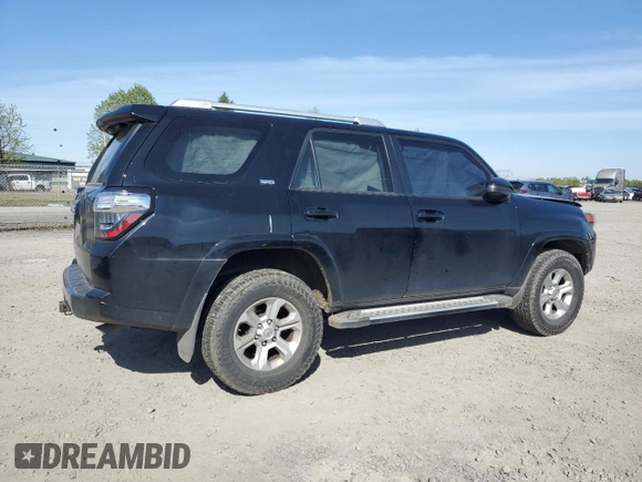 2016 Toyota 4Runner Limited with VIN JTEBU5JR4G5336217, listed as a Copart auction lot 52979895 with 89,393 mi miles and Salvage Title. Bid and sale history available at DreamBid. Image 3.