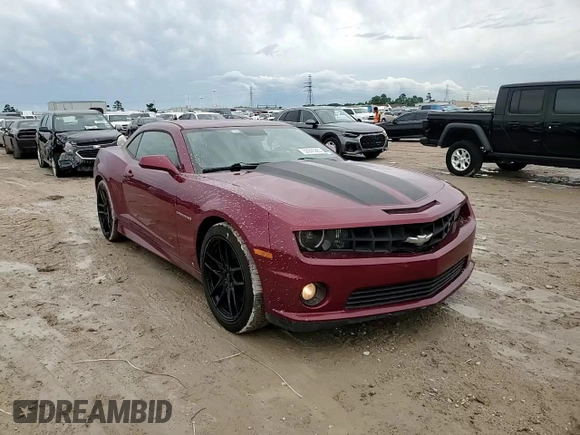 2010 Chevrolet Camaro 2SS with VIN 2G1FT1EW5A9125919, listed as a Copart auction lot 58845965 with 94,446 mi miles and Salvage title. Bid and sale history available at DreamBid. Image 13.