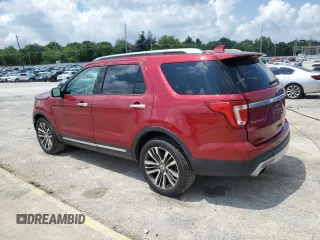 2017 Ford Explorer Platinum z VIN 1FM5K8HT1HGD20357, wystawiony jako Copart lot #63019495 z przebiegiem 134 960 mil mil oraz Szkoda całkowita • Salvage title. Historia ofert i sprzedaży dostępna na DreamBid. Obrazek 2.