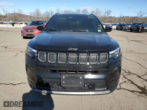 2022 Jeep Compass (RED) Edition with VIN 3C4NJDCB5NT156889, listed as a Copart auction lot 42326945 with Not provided miles and Salvage title. Bid and sale history available at DreamBid. Image 5.