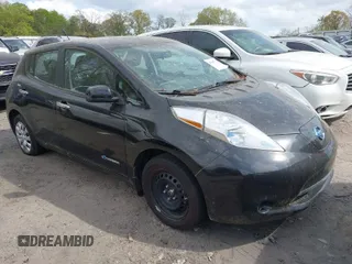 2014 Nissan LEAF SV z VIN 1N4AZ0CP9EC331545, wystawiony jako IAAI lot #41943715 z przebiegiem Nie podano mil oraz . Historia ofert i sprzedaży dostępna na DreamBid. Obrazek 1.