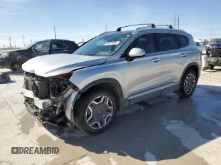 2021 Hyundai Santa Fe Hybrid Limited with VIN KM8S5DA13MU013635, listed as a Copart auction lot 49319095 with 33,280 mi miles and Salvage Title. Bid and sale history available at carsss.com. Image 1.