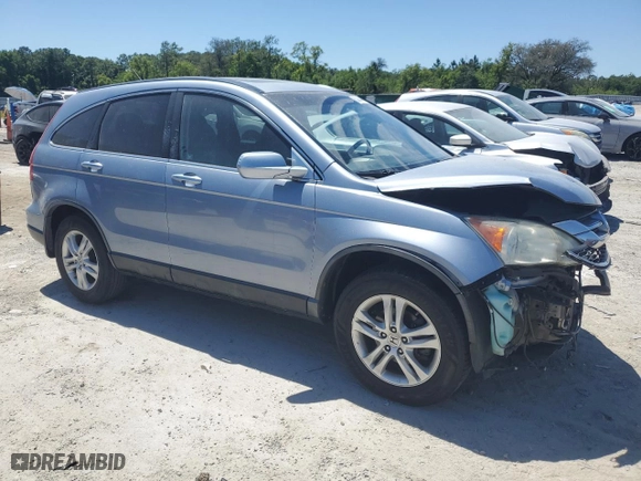 2011 Honda CR-V EX-L with VIN 5J6RE3H74BL025801, listed as a Copart auction lot 53248445 with 156,919 mi miles and Non Repairable. Bid and sale history available at carsss.com. Image 4.