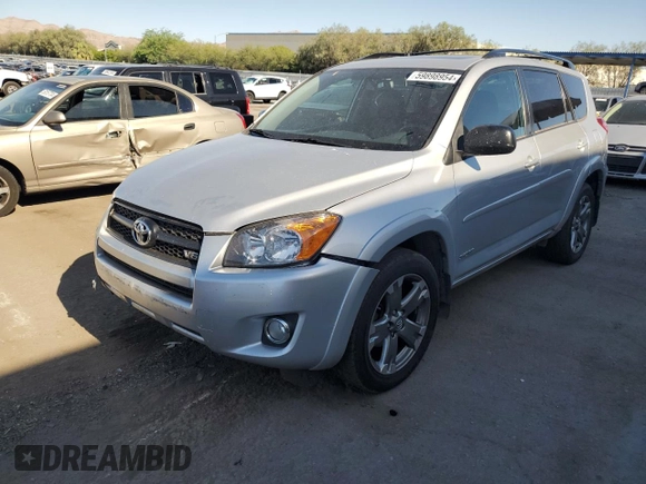 2011 Toyota RAV4 Sport with VIN 2T3WK4DV9BW013829, listed as a Copart auction lot 59898954 with 213,839 mi miles and Salvage title. Bid and sale history available at DreamBid. Image 1.