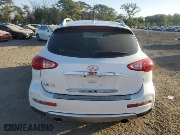 2017 Infiniti QX50 with VIN JN1BJ0RR3HM413402, listed as a Copart auction lot 73953474 with 101,230 mi miles and Salvage Title. Bid and sale history available at carsss.com. Image 6.