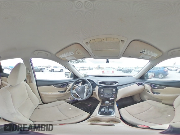 2016 Nissan Rogue S with VIN JN8AT2MT0GW003830, listed as a Copart auction lot 50903195 with 124,360 mi miles and Salvage Title. Bid and sale history available at carsss.com. Image 14.