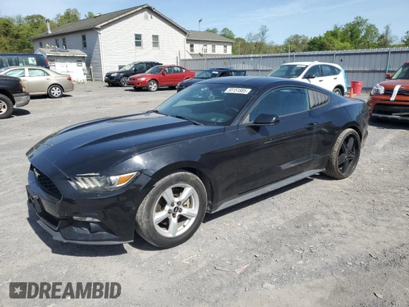 2015 Ford Mustang EcoBoost with VIN 1FA6P8TH5F5429898, listed as a Copart auction lot 55151885 with 58,243 mi miles and Clean Title. Bid and sale history available at carsss.com. Image 1.