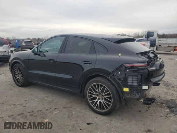 2023 Porsche Cayenne with VIN WP1BA2AY8PDA26241, listed as a Copart auction lot 46099305 with 22,296 mi miles and Salvage title. Bid and sale history available at DreamBid. Image 2.