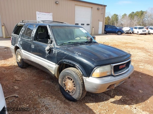 2000 GMC Jimmy SLE Convenience with VIN 1GKDT13W8Y2168245, listed as a IAAI auction lot 41348643 with 285,714 mi miles. Bid and sale history available at carsss.com. Image 1.