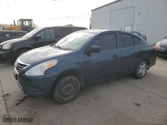 2015 Nissan Versa SV with VIN 3N1CN7AP6FL920765, listed as a Copart auction lot 50083315 with 88,318 mi miles and Clean Title. Bid and sale history available at carsss.com. Image 1.