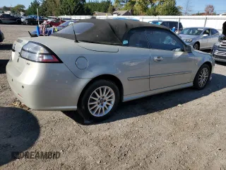 2008 Saab 9-3 with VIN YS3FB79Y686005890, listed as a Copart auction lot 77331064 with 187,143 mi miles and Clean Title. Bid and sale history available at carsss.com. Image 3.