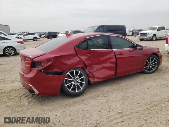 2019 Acura TLX with VIN 19UUB2F3XKA004967, listed as a Copart auction lot 51589345 with 97,325 mi miles and Salvage title. Bid and sale history available at DreamBid. Image 3.