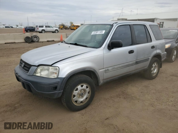 2001 Honda CR-V LX with VIN JHLRD28431S017351, listed as a Copart auction lot 52381105 with 118,970 mi miles and Salvage Title. Bid and sale history available at carsss.com. Image 1.