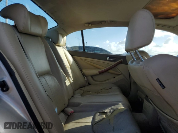 2006 Infiniti G35 with VIN JNKCV51F76M601016, listed as a Copart auction lot 79018964 with 175,443 mi miles and Salvage Title. Bid and sale history available at DreamBid. Image 10.