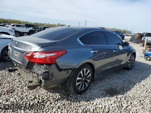 2017 Nissan Altima SV with VIN 1N4AL3AP2HC216327, listed as a Copart auction lot 51010645 with 192,688 mi miles and Salvage Title. Bid and sale history available at carsss.com. Image 3.