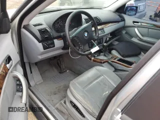2003 BMW X5 3.0i with VIN 5UXFA53573LV98293, listed as a Copart auction lot 69780404 with 0 mi miles and Salvage Title. Bid and sale history available at carsss.com. Image 8.