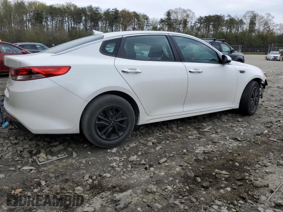 2017 Kia Optima LX with VIN KNAGT4L39H5146413, listed as a Copart auction lot 52831075 with 50,668 mi miles and Salvage Title. Bid and sale history available at carsss.com. Image 3.
