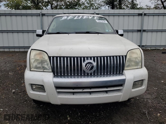 2010 Mercury Mountaineer Premier with VIN 4M2EN4JE6AUJ01346, listed as a Copart auction lot 70575794 with 166,024 mi miles and Salvage Title. Bid and sale history available at carsss.com. Image 5.