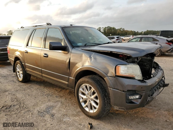 2017 Ford Expedition EL Limited with VIN 1FMJK1KT5HEA32853, listed as a Copart auction lot 78860874 with 67,192 mi miles and Salvage Title. Bid and sale history available at carsss.com. Image 4.