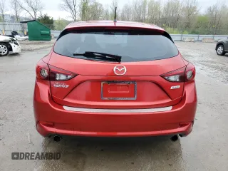 2017 Mazda 3 Sport with VIN 3MZBN1K72HM141877, listed as a Copart auction lot 52315655 with 115,435 mi miles and Salvage Title. Bid and sale history available at carsss.com. Image 6.