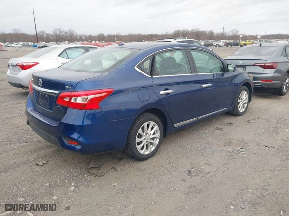2019 Nissan Sentra S with VIN 3N1AB7AP5KY436728, listed as a IAAI auction lot 41698523 with 93,912 mi miles. Bid and sale history available at carsss.com. Image 4.