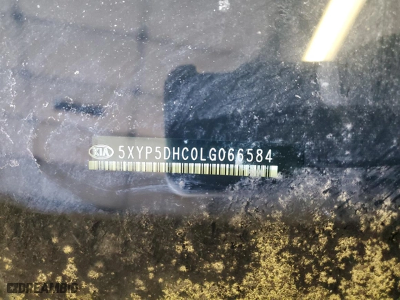 2020 Kia Telluride SX with VIN 5XYP5DHC0LG066584, listed as a Copart auction lot 46671755 with 34,391 mi miles and Salvage Title. Bid and sale history available at carsss.com. Image 13.