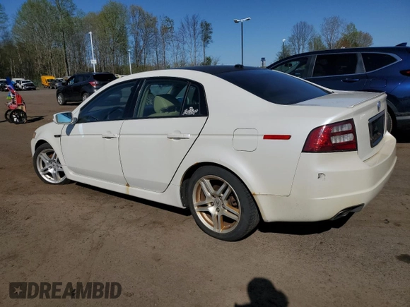 2008 Acura TL with VIN 19UUA66208A036059, listed as a Copart auction lot 54243235 with 201,022 mi miles and Clean Title. Bid and sale history available at carsss.com. Image 2.
