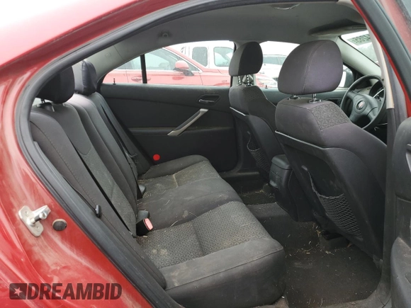 2007 Pontiac G6 1SV Value Leader with VIN 1G2ZF58B574103222, listed as a Copart auction lot 46244285 with 280,237 mi miles and Salvage Title. Bid and sale history available at carsss.com. Image 10.