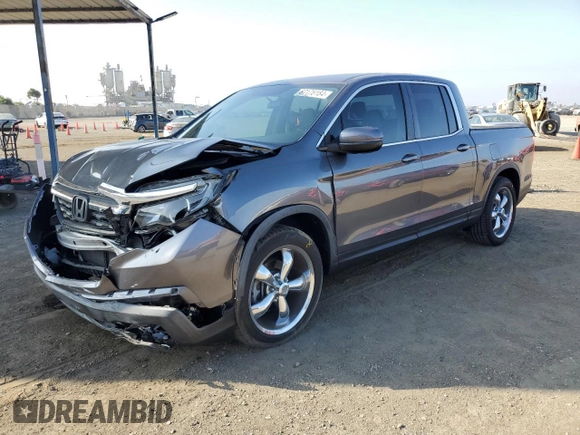 2018 Honda Ridgeline RTL z VIN 5FPYK2F56JB001952, wystawiony jako Copart lot #67176184 z przebiegiem 44 818 mil mil oraz Szkoda całkowita • Salvage title. Historia ofert i sprzedaży dostępna na DreamBid. Obrazek 1.
