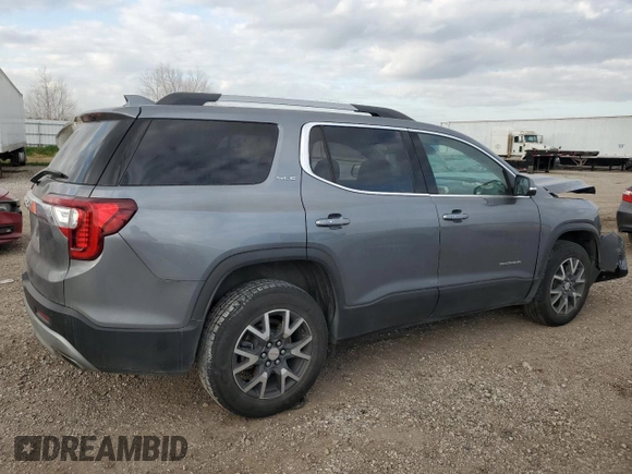 2021 GMC Acadia SLE with VIN 1GKKNKLS6MZ177256, listed as a Copart auction lot 44015375 with 98,886 mi miles and Salvage Title. Bid and sale history available at DreamBid. Image 3.