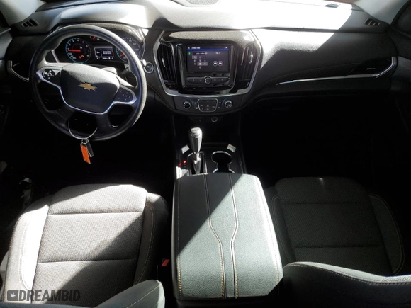 2020 Chevrolet Traverse LS with VIN 1GNERFKW8LJ165977, listed as a Copart auction lot 89313655 with 55,226 mi miles and Salvage Title. Bid and sale history available at carsss.com. Image 8.