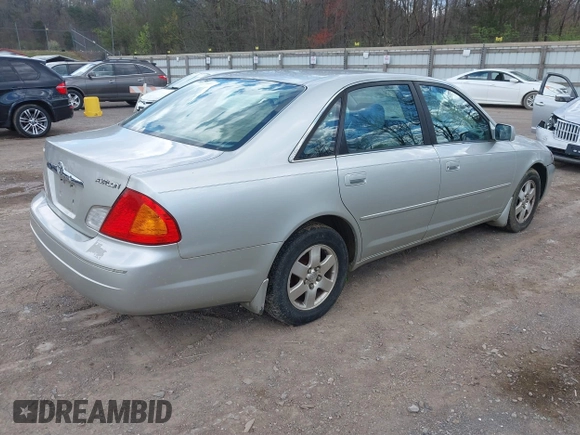 2001 Toyota Avalon XL with VIN 4T1BF28B31U195431, listed as a IAAI auction lot 41834554 with 224,414 mi miles and . Bid and sale history available at carsss.com. Image 4.