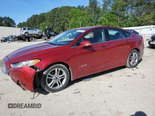 2016 Ford Fusion SE Hybrid with VIN 3FA6P0LU7GR162714, listed as a Copart auction lot 57532635 with 151,633 mi miles and Salvage title. Bid and sale history available at DreamBid. Image 1.