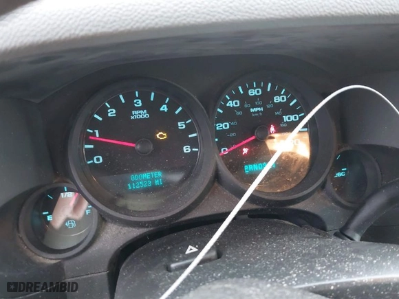 2011 Chevrolet Silverado 1500 LS with VIN 1GCRCREA6BZ352387, listed as a IAAI auction lot 41661151 with 112,523 mi miles. Bid and sale history available at carsss.com. Image 7.