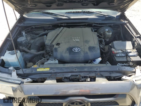 2012 Toyota Tacoma PreRunner with VIN 3TMKU4HN5CM031492, listed as a Copart auction lot 57663845 with 119,825 mi miles and Salvage title. Bid and sale history available at DreamBid. Image 11.