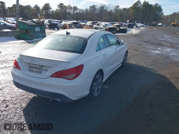 2019 Mercedes-Benz CLA 250 with VIN WDDSJ4GB3KN719307, listed as a IAAI auction lot 41401726 with 16,860 mi miles and . Bid and sale history available at DreamBid. Image 4.