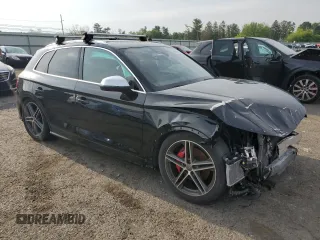 2020 Audi SQ5 Premium Plus with VIN WA1B4AFY1L2023175, listed as a Copart auction lot 59891245 with Not provided miles and Salvage title. Bid and sale history available at DreamBid. Image 4.