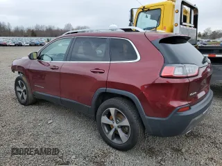 2019 Jeep Cherokee Limited z VIN 1C4PJMDX8KD306983, wystawiony jako Copart lot #50407785 z przebiegiem 67 055 mil mil oraz Szkoda całkowita • Salvage title. Historia ofert i sprzedaży dostępna na DreamBid. Obrazek 2.