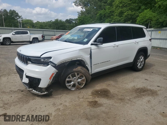 2023 Jeep Grand Cherokee Limited with VIN 1C4RJKBG5P8701249, listed as a Copart auction lot 53721775 with 42,389 mi miles and Salvage title. Bid and sale history available at DreamBid. Image 1.