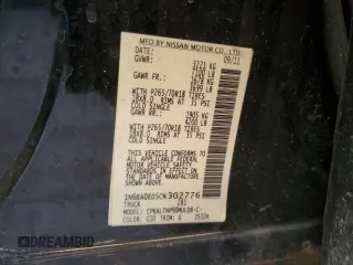 2012 Nissan Titan SV with VIN 1N6BA0ED5CN302776, listed as a Copart auction lot 55096625 with 128,484 mi miles and Salvage title. Bid and sale history available at DreamBid. Image 12.