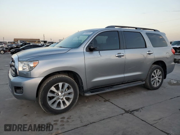 2017 Toyota Sequoia Limited with VIN 5TDKY5G12HS068936, listed as a Copart auction lot 78399304 with 74,496 mi miles and Salvage Title. Bid and sale history available at carsss.com. Image 1.