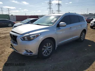 2014 Infiniti QX60 с VIN 5N1AL0MM6EC513795, выставлен на аукционе Copart как лот 50839135 с пробегом 114 058 миль миль и Списание • Salvage title. История ставок и продаж доступна на DreamBid. Изображение 1.