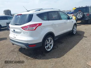 2013 Ford Escape Titanium with VIN 1FMCU0J96DUC24768, listed as a IAAI auction lot 42024198 with 93,080 mi miles. Bid and sale history available at carsss.com. Image 4.