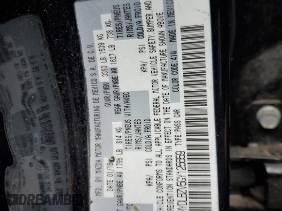 2016 Scion iA with VIN 3MYDLBZV5GY125659, listed as a Copart auction lot 56701824 with 72,194 mi miles and Salvage Title. Bid and sale history available at carsss.com. Image 12.