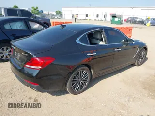 2019 Genesis G70 Advanced with VIN KMTG34LA7KU020325, listed as a IAAI auction lot 42257264 with 80,065 mi miles and . Bid and sale history available at DreamBid. Image 4.