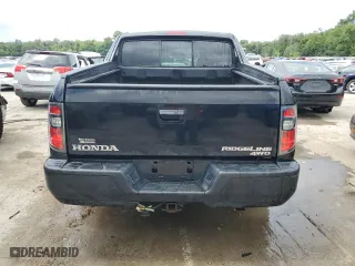 2013 Honda Ridgeline RT with VIN 5FPYK1F26DB013071, listed as a Copart auction lot 64400384 with 128,358 mi miles and Salvage Title. Bid and sale history available at carsss.com. Image 6.