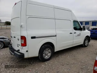 2016 Nissan NV Cargo SV with VIN 1N6AF0LY5GN800744, listed as a Copart auction lot 74101883 with 58,521 mi miles and Salvage title. Bid and sale history available at DreamBid. Image 3.