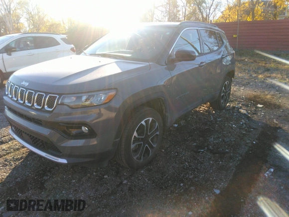 2023 Jeep Compass (RED) Edition with VIN 3C4NJDCN4PT524136, listed as a IAAI auction lot 40840010 with 13,163 mi miles and . Bid and sale history available at carsss.com. Image 17.